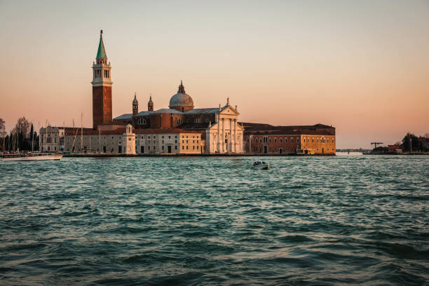 istock Scenic image of  Venice at sunset, Italy 1068484972
