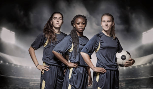 istock Three Female Soccer Players 1068489062