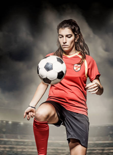 istock Female Soccer Player 1068490316