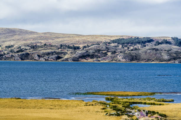 istock Lagoon on lake Titicaca 1068490504