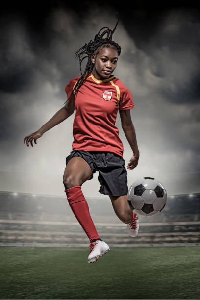 istock Female Soccer Player 1068492390