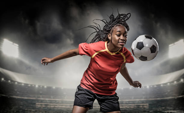 istock Female Soccer Player 1068492596