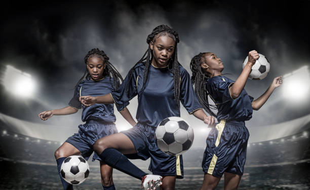 istock Female Soccer Player 1068493198