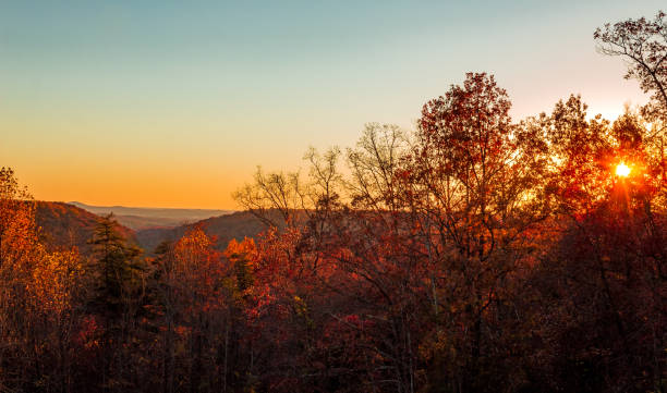 istock Sunset on the Appalachian Mountains 1068495922
