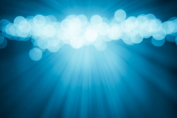 istock Abstract purple background, blurred blue rays of light, heaven 1068516114