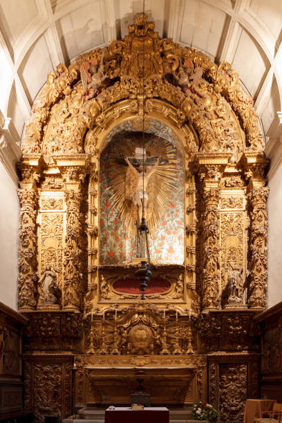 istock Interior of Baroque chapel 1068527956