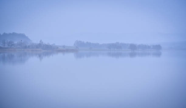 istock Mountain lake in winter 1068537684