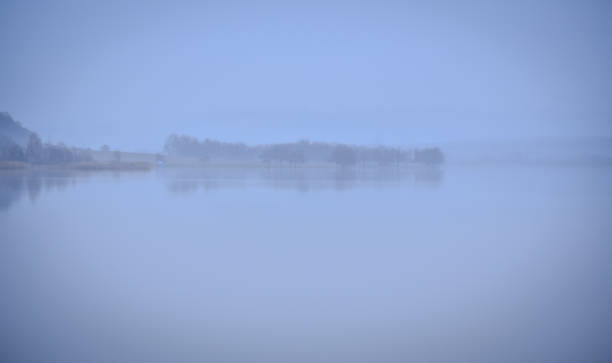 istock Mountain lake in winter 1068537718