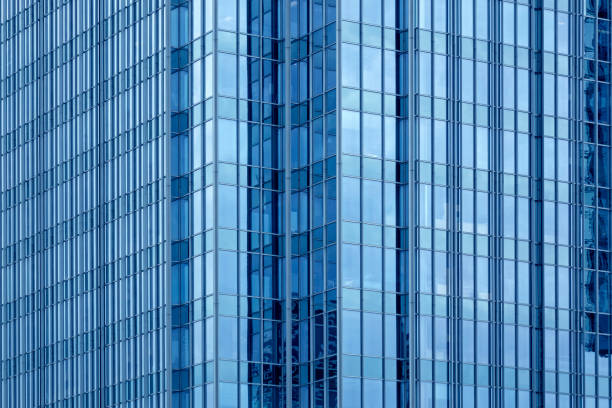 istock Close up architectural detail from skyscraper 1068545164