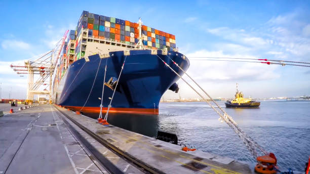 istock View Of Ship In Sea Against Sky 1068548988