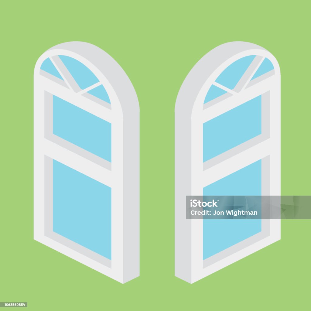 Isometric Vector Window Isometric Vector Windows Stock Illustration - Download Image Now ...