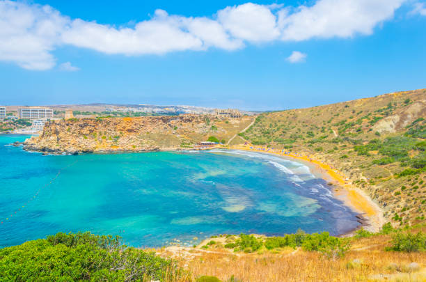 istock Ghajn Tuffieha bay on Malta 1068603872