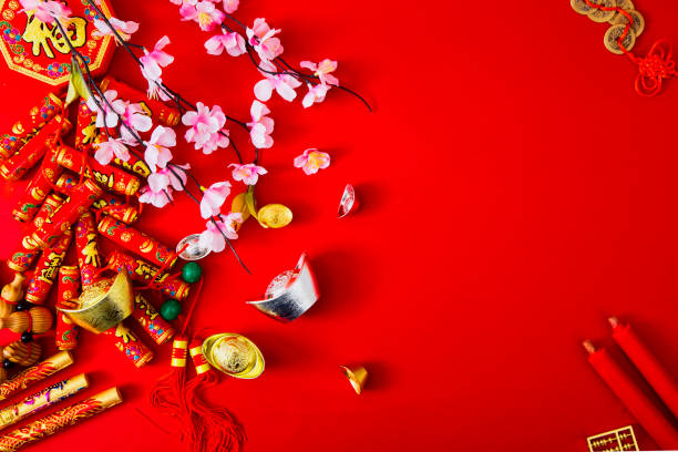 istock chinese new year 2019 background flay lay 1068613246