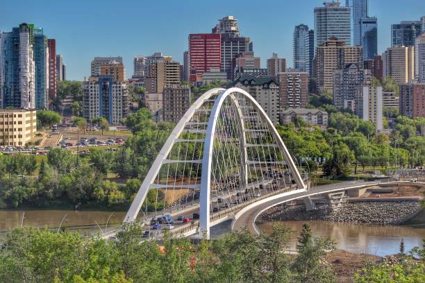 istock Beautiful Scenic Edmonton Downtown 1068618330