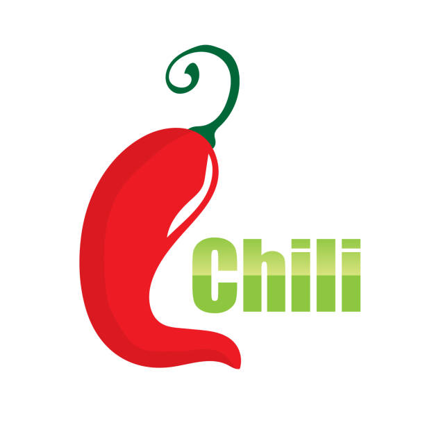 stockillustraties, clipart, cartoons en iconen met spaanse peper - chili pepper