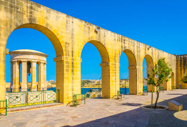 istock View of the siege bell in Valletta, Malta 1068620562