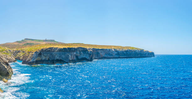 Wied il-Ghasri bay at gozo, Malta
