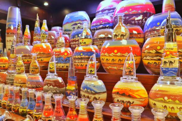 istock Arabian style Sand in Bottles 1068633482