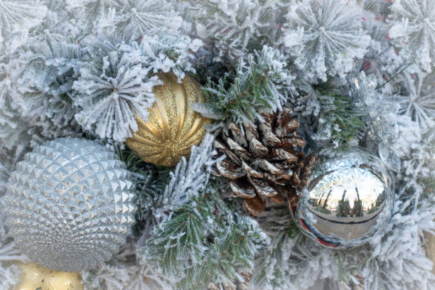 istock Christmas decoration ornament background 1068635270