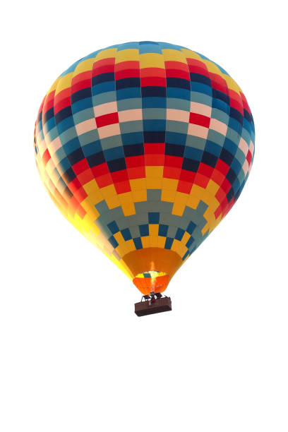 istock Yellow aerostat on a white background 1068651724