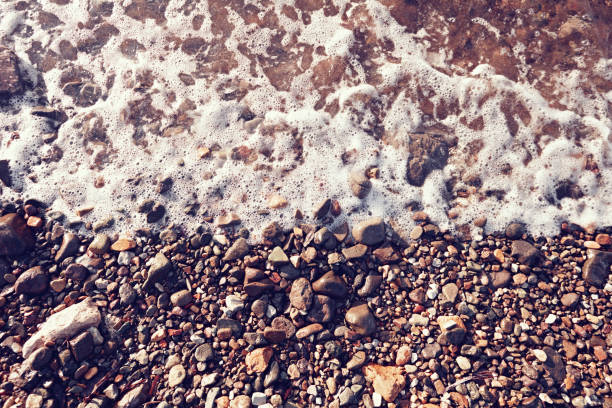 istock Colorful pebbles on the seashore 1068661158