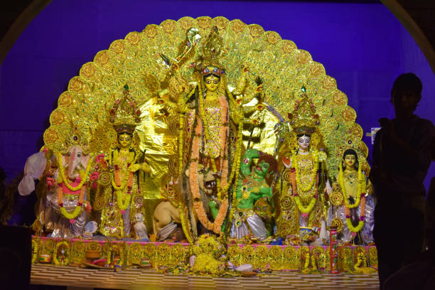 istock Durga Pooja in Kolkata,India. 1068682852