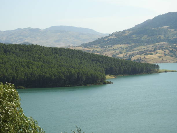 istock beautiful landscape beside lake 1068687072