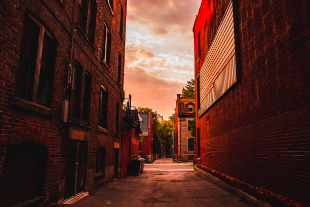 istock A sunset time in Montreal, Canada 1068695360