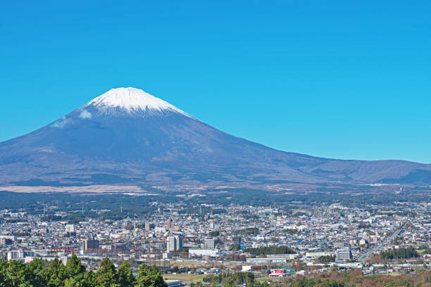 istock Gotemba city and Mount Fuji 1068701562