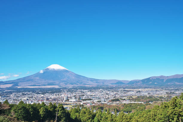 istock Gotemba city and Mount Fuji 1068701770