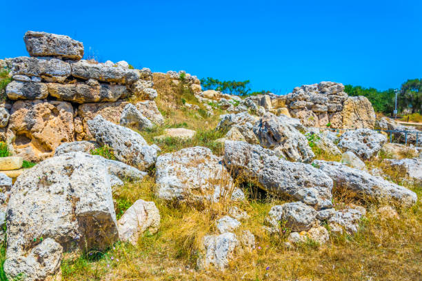 istock Ggantija neolithic temple at Xaghra, Gozo, Malta 1068719538