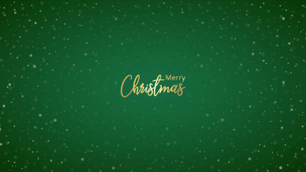 인사말 크리스마스 배경 - 녹색 stock illustrations