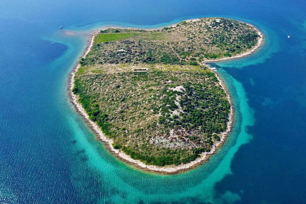 Mediterranean islands and coastline