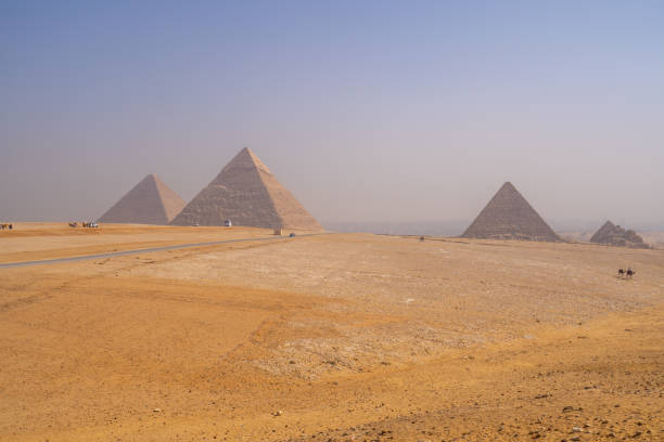 istock Pyramids of Giza near Cairo Egypt 1068737408