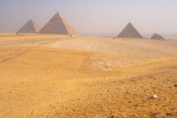 istock Pyramids of Giza near Cairo Egypt 1068737410