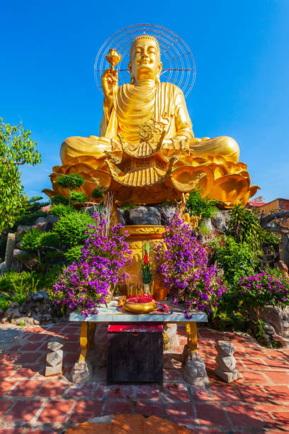 istock Golden Buddha statue in Dalat 1068737844