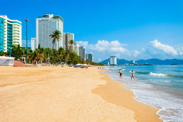 istock Nha Trang city beach, Vietnam 1068737928