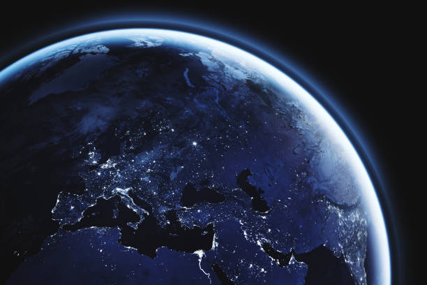 istock planet Earth seen from space, Europe close up 1068739098