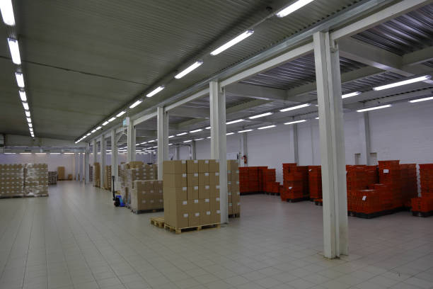 istock The interior of the warehouse 1068760730