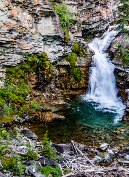 istock Blakston falls in Waterton Lakes National Park, Alberta, Canada 1068761494