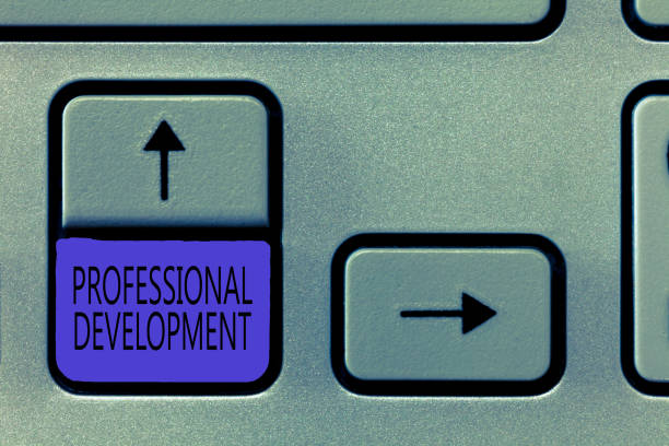 istock Conceptual hand writing showing Professional Development. Business photo showcasing Learning to earn or maintain Mastery Credentials 1068763450