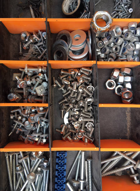 istock Repair Equipment Tools like Nail Screw 1068764722