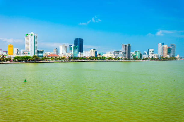 istock Danang city skyline aerial view 1068769302