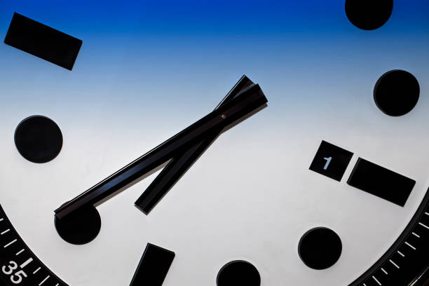 istock Retro Abstract Industrial Vintage Technology Clock 1068769660