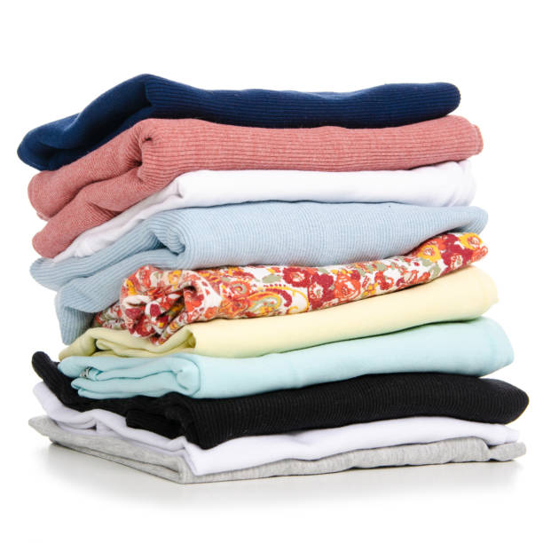 istock A stack of clothes t-shirt shirt 1068776352