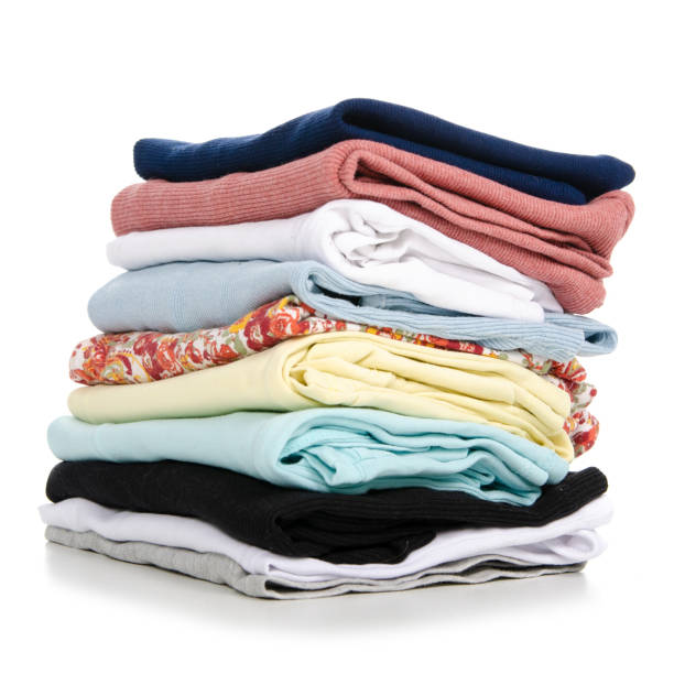 istock A stack of clothes t-shirt shirt 1068776354
