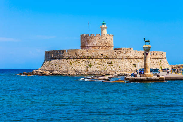istock Saint Nicholas Fort, Rhodes island 1068785880
