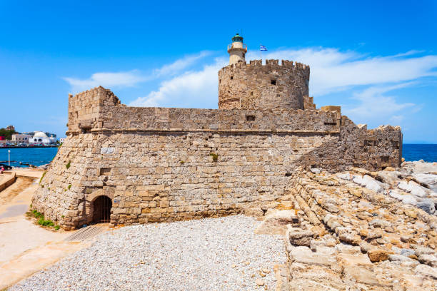 istock Saint Nicholas Fort, Rhodes island 1068785884