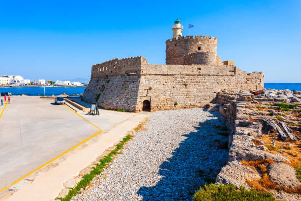istock Saint Nicholas Fort, Rhodes island 1068785992