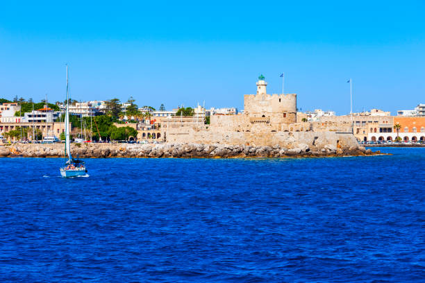 istock Saint Nicholas Fort, Rhodes island 1068786030